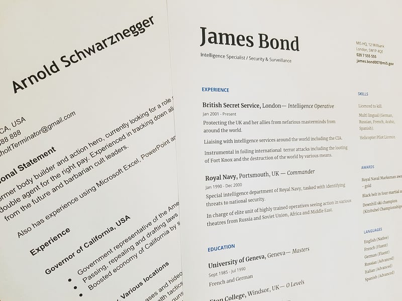 Resume Building